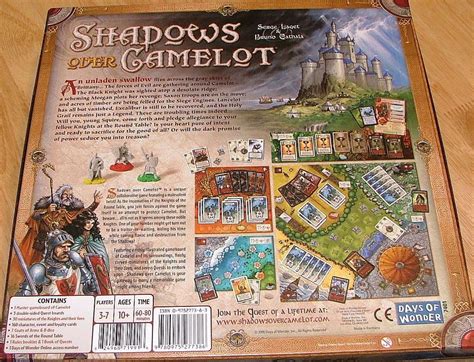 shadows over camelot review|Shadows Over Camelot Review & Board Game Guide 2024.